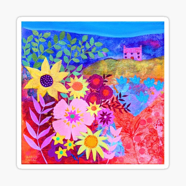 Item preview, Warm Summer Landscape designed and sold by Jessincolour.