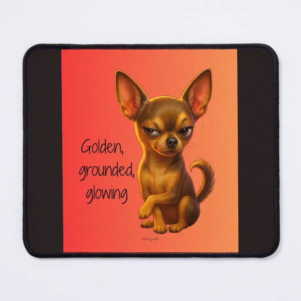 Item preview, Golden, grounded, glowing. designed and sold by JustKnK.