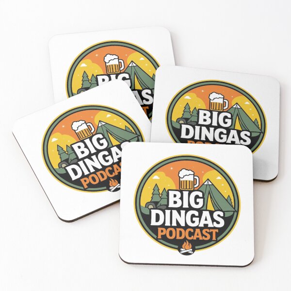 Item preview, Big Dingas Sunset Camp Print designed and sold by thebigdingas.
