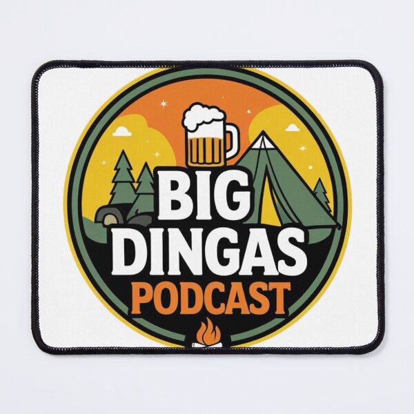Item preview, Big Dingas Sunset Camp Print designed and sold by thebigdingas.