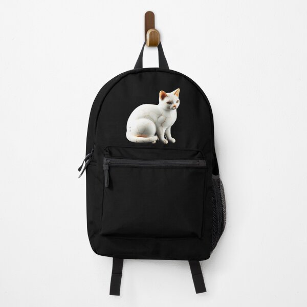 Artikelvorschau, Weiße Katze mit goldenen Rissen - Japanische Kintsugi-Kunst entworfen und verkauft von Dakson Design - Fantasy Art.