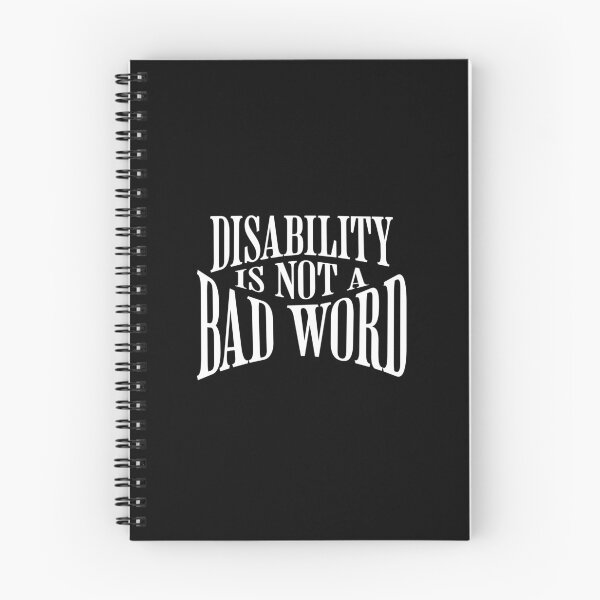 Item preview, Disability Is Not A Bad Word designed and sold by dudelinart.