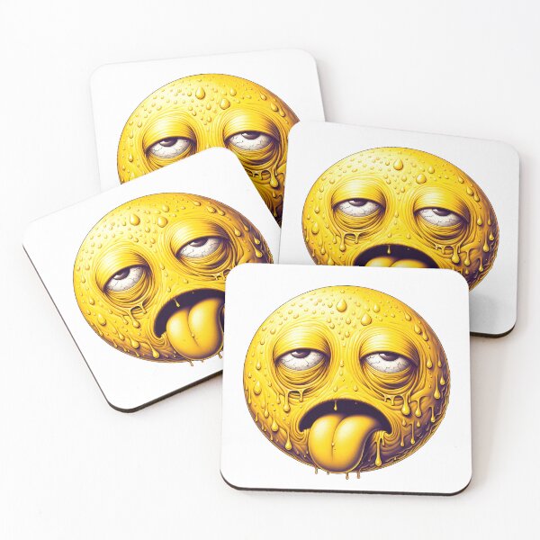 Item preview, Heat Wave - Emoticon Melting in Summer Heat designed and sold by Divine Ease.