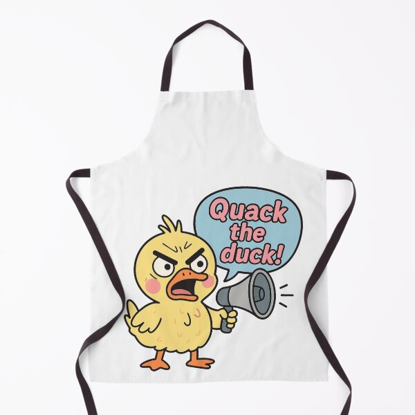 Item preview, Quack the Duck – Cute but Angry Kawaii Duckling designed and sold by Asbiell.