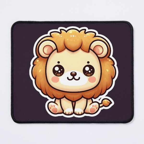 Item preview, Kawaii Lion designed and sold by ArtistEmbrace.
