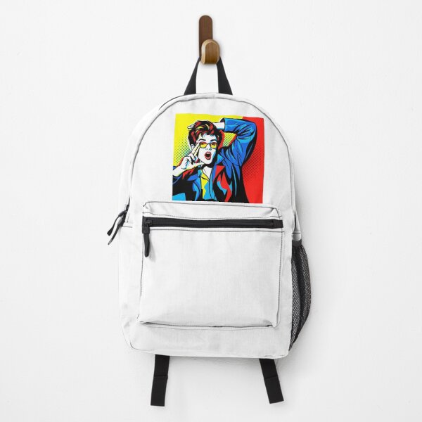 Item preview, Pop art portrait of a woman designed and sold by Happy Heart Studio.