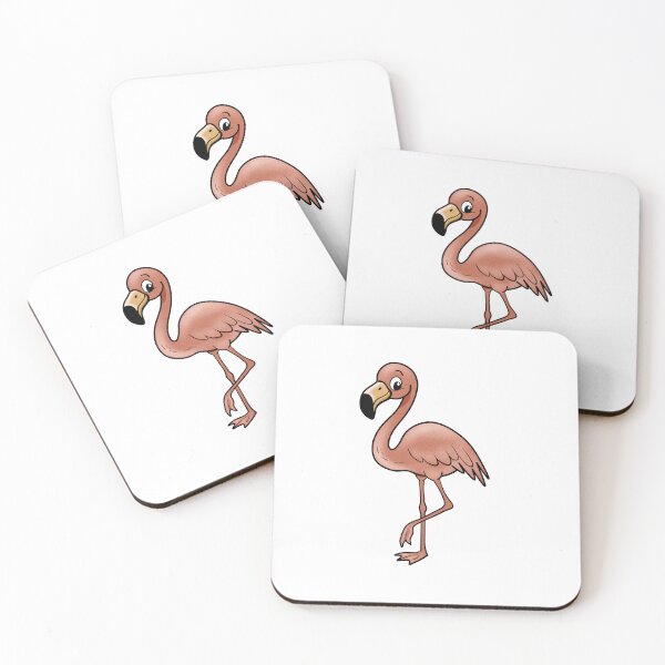 Item preview, Vintage Summer Flamingo designed and sold by ellealsopaints.