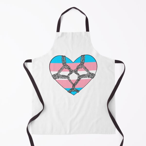 Item preview, Trans Pride Heart - Bondage Shibari - PRIDE LGBTQIA+ designed and sold by 2nthePink.