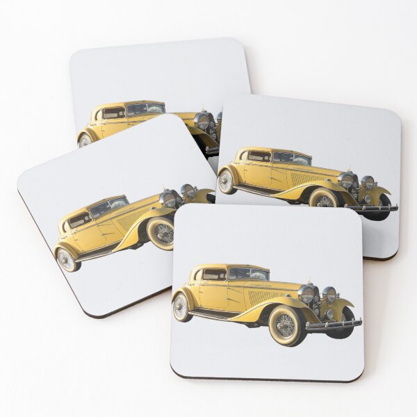 Item preview, Retro Yellow Car designed and sold by IrinaSim.