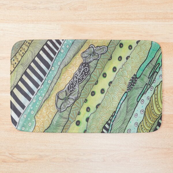 Item preview, A Soft Escape – Reverse Coloring Watercolor Drawing designed and sold by ColorWander.
