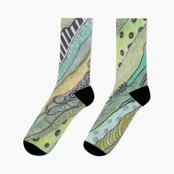 Item preview, A Soft Escape – Reverse Coloring Watercolor Drawing designed and sold by ColorWander.