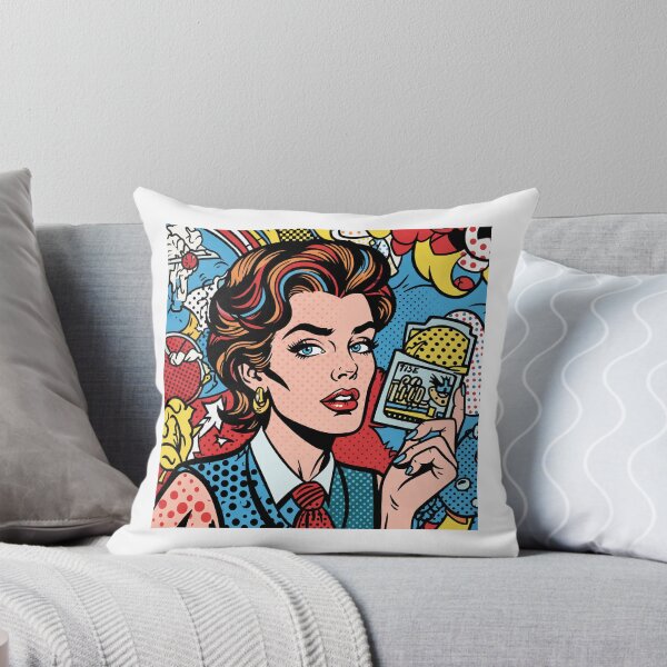 Item preview, Retro pop art diva with banknote designed and sold by Happy Heart Studio.