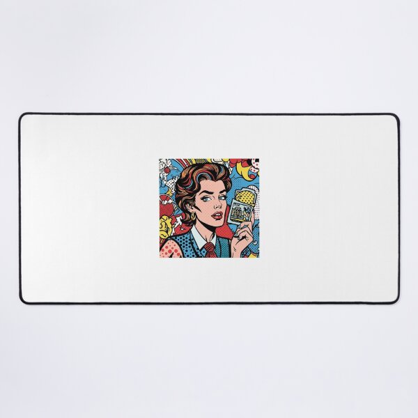 Item preview, Retro pop art diva with banknote designed and sold by Happy Heart Studio.
