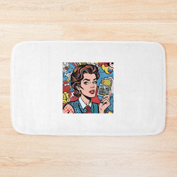 Item preview, Retro pop art diva with banknote designed and sold by Happy Heart Studio.