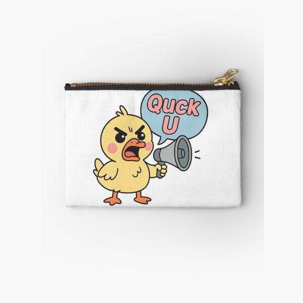 Item preview, Quack U – Angry Kawaii Duck with Attitude designed and sold by Asbiell.