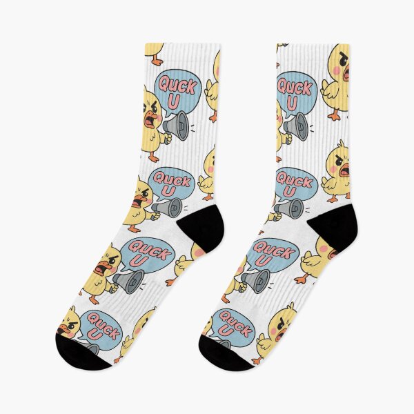 Item preview, Quack U – Angry Kawaii Duck with Attitude designed and sold by Asbiell.