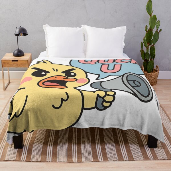 Item preview, Quack U – Angry Kawaii Duck with Attitude designed and sold by Asbiell.