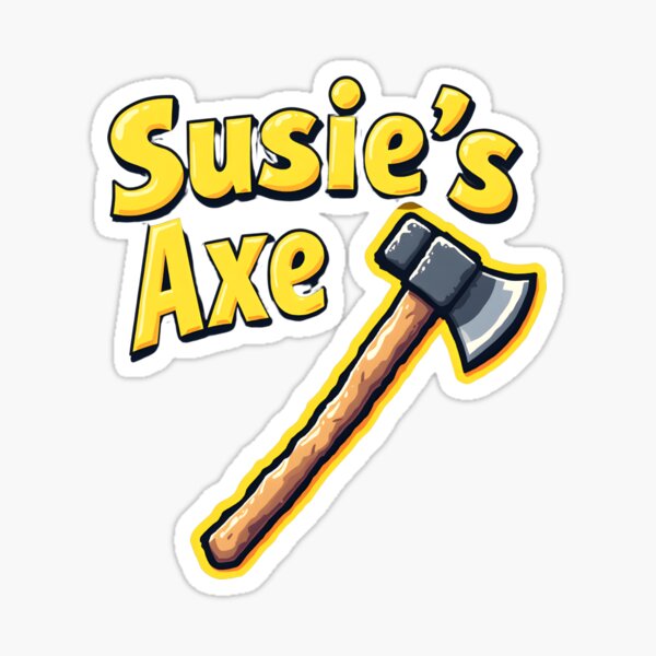 Item preview, Susie's Axe Deltarune Iconic Weapon designed and sold by Ajay Creative Studio.