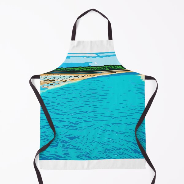 Item preview, Tropical Shallows and Sandbank | Blue Lagoon Horizon - Coastal Escape designed and sold by GeEeN.