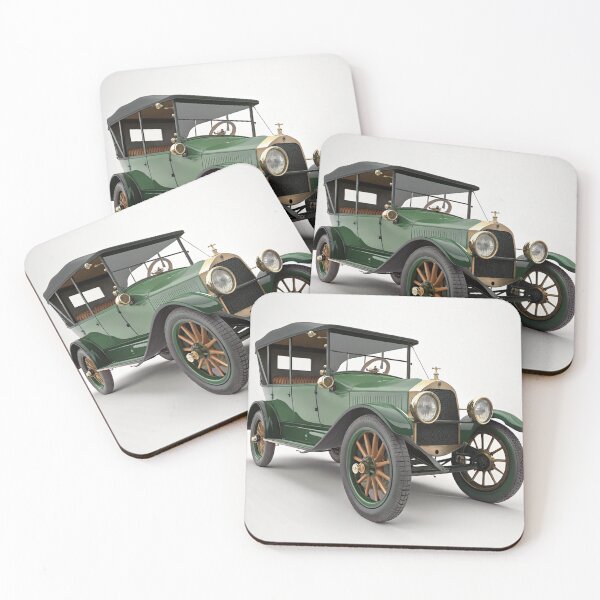 Item preview, Green Retro Car designed and sold by IrinaSim.