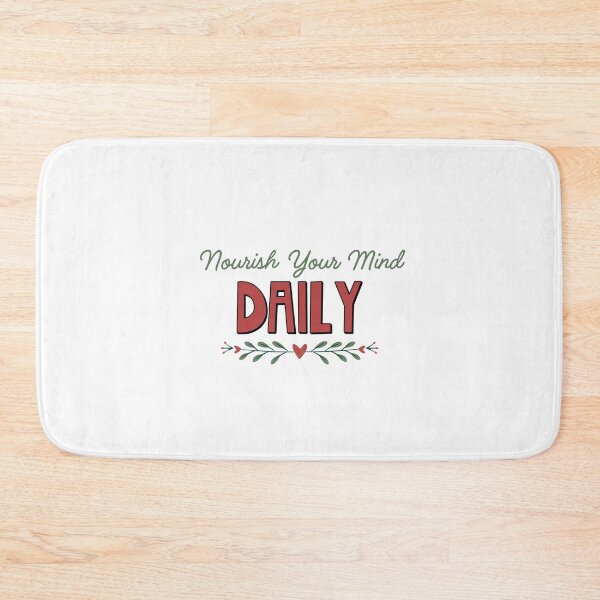 Item preview, Nourish Your Mind Daily designed and sold by musthavewords.