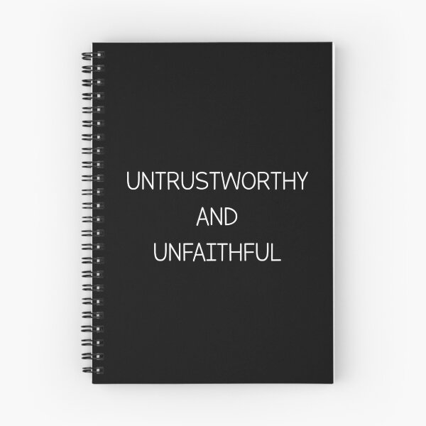Item preview, Untrustworthy And Unfaithful Cheater Relationship designed and sold by Slassyat.