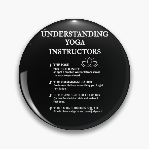 Item preview, Entendiendo a los instructores de yoga: definiciones divertidas de mente y cuerpo – Negro designed and sold by PsyFlow35.