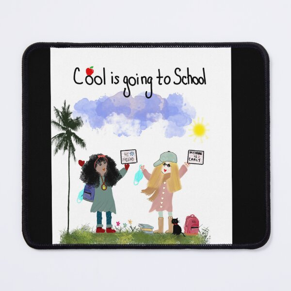 Item preview, Cool Is Going to School – Inclusive Back-to-School Print designed and sold by spisc01.