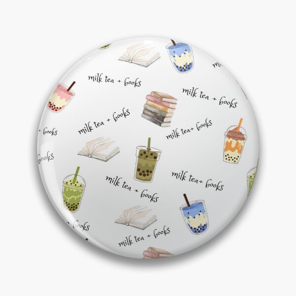 Item preview, Milk tea and Books designed and sold by ApplejackRD.
