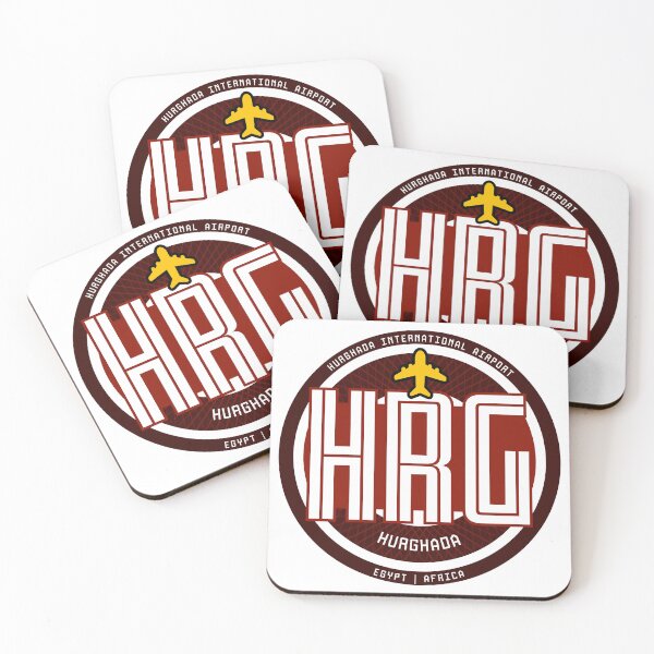 Item preview, Airport Badge Sticker HRG Hurghada designed and sold by avionuts.