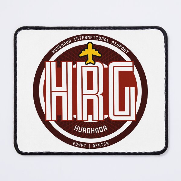 Item preview, Airport Badge Sticker HRG Hurghada designed and sold by avionuts.