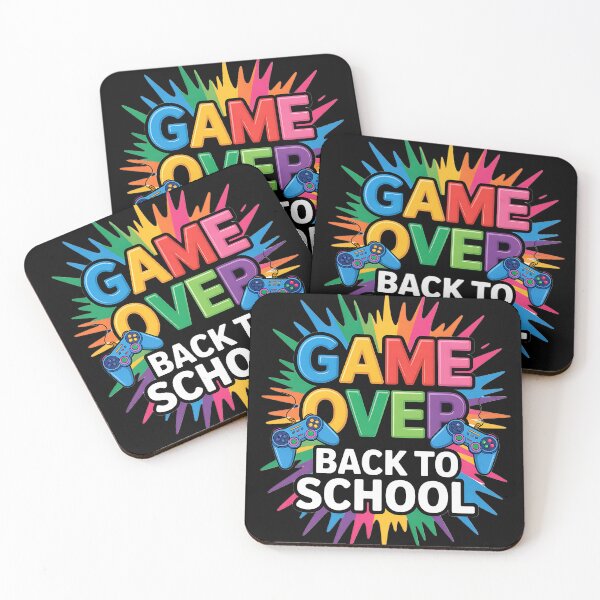 Item preview, Game Over Back To School Gaming First Day Of School  designed and sold by cawtoon.