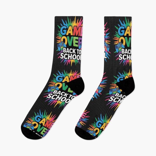 Item preview, Game Over Back To School Gaming First Day Of School  designed and sold by cawtoon.