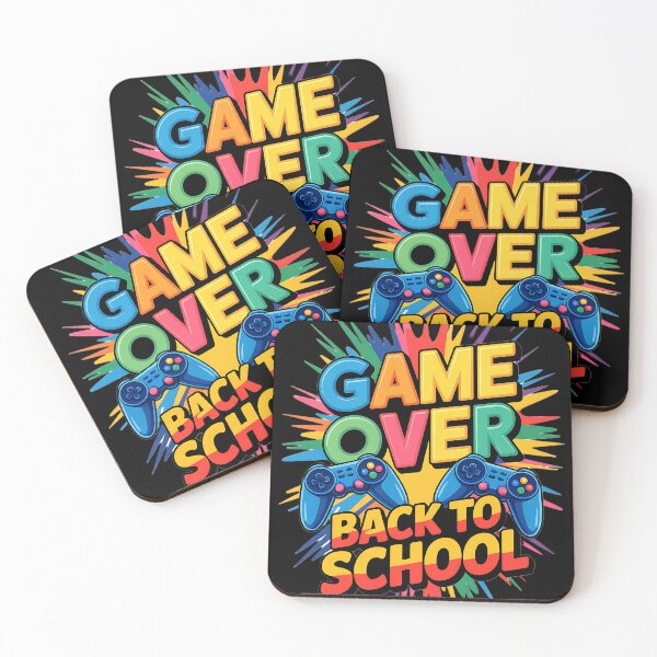 Item preview, Game Over Back To School Gaming First Day Of School designed and sold by cawtoon.