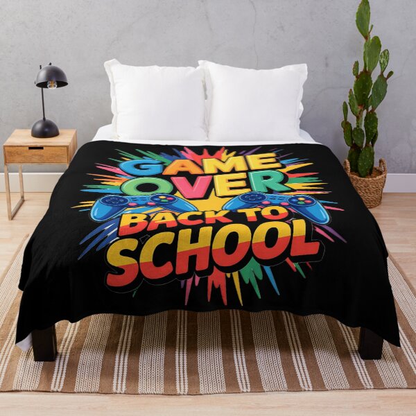 Item preview, Game Over Back To School Gaming First Day Of School designed and sold by cawtoon.
