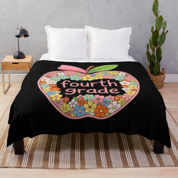 Item preview, Fourth Grade Teacher Team Apple Floral Back To School designed and sold by cawtoon.