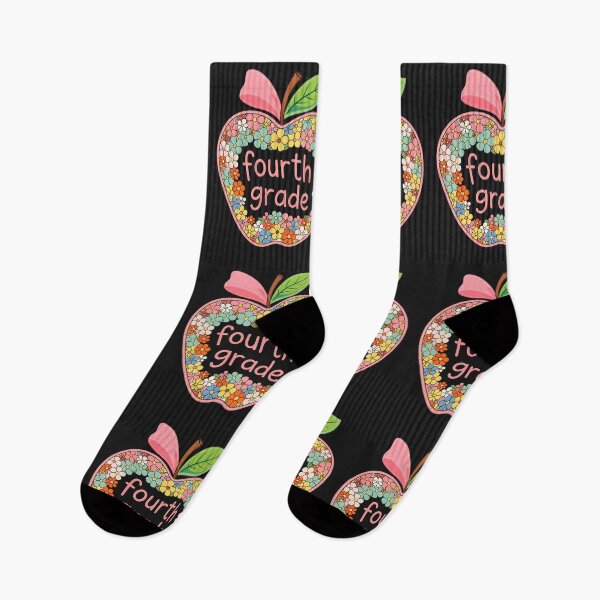 Item preview, Fourth Grade Teacher Team Apple Floral Back To School designed and sold by cawtoon.