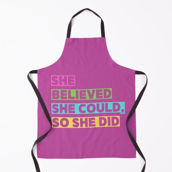 Item preview, She Believed She Could, So She Did, #MotivationalQuotes #InspirationalTshirt #PositiveVibes  designed and sold by Med-th-ewolf.