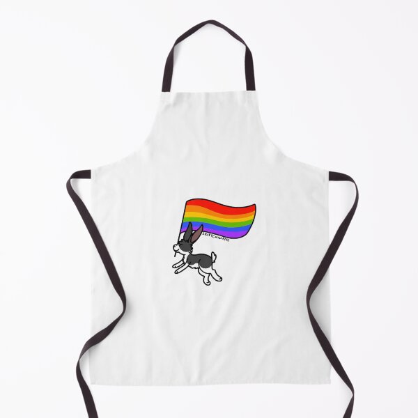 Item preview, Hopping pride grey bunny designed and sold by SleepyCalico.
