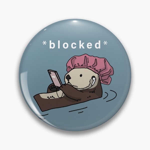 Item preview, Moody Otter designed and sold by Karolina Doodles.