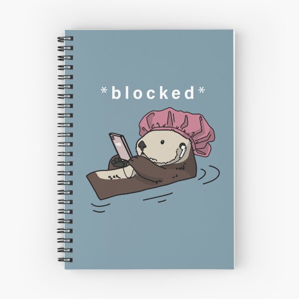 Item preview, Moody Otter designed and sold by Karolina Doodles.