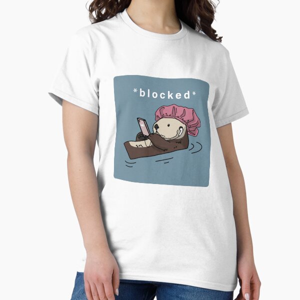 Item preview, Moody Otter designed and sold by Karolina Doodles.