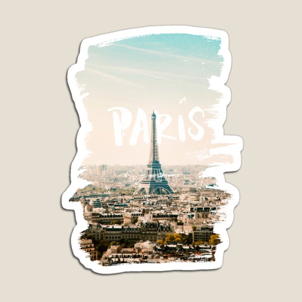 Paris Eiffel Tower 2" X 3" Fridge Locker Magnet France Europe 