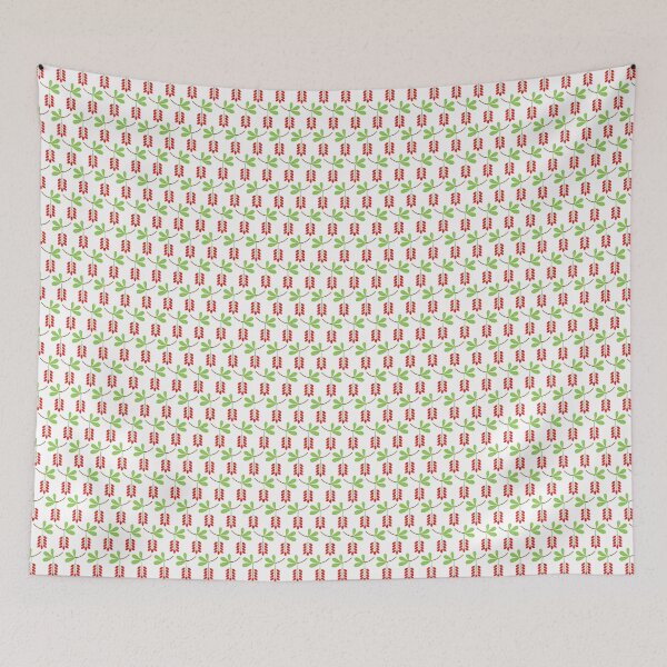 Item preview, November 22nd Birth Flower Berberis Pattern designed and sold by birthflower.