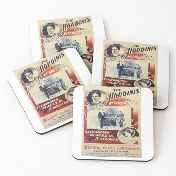 Item preview, The Houdini's vintage show poster designed and sold by IanBakerToons.