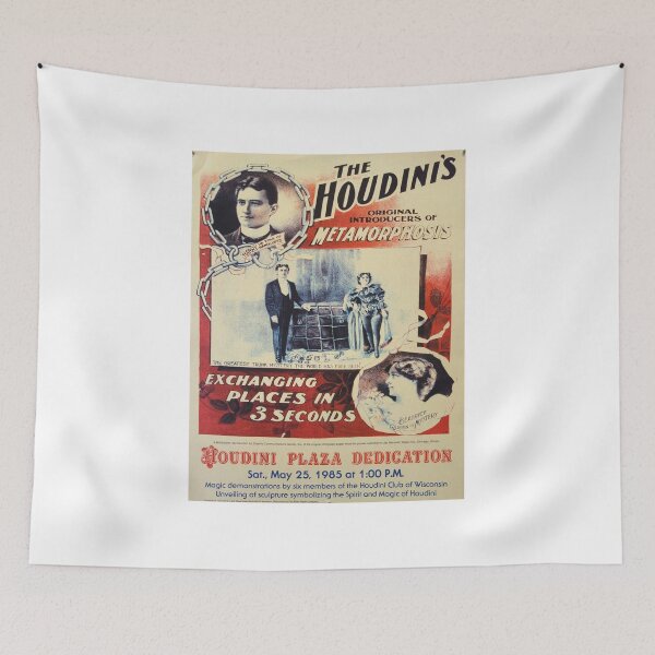 Item preview, The Houdini's vintage show poster designed and sold by IanBakerToons.