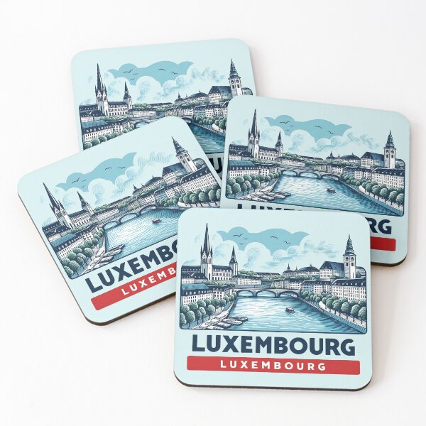 Item preview, Luxembourg Luxembourg designed and sold by WanderlustCoCo.