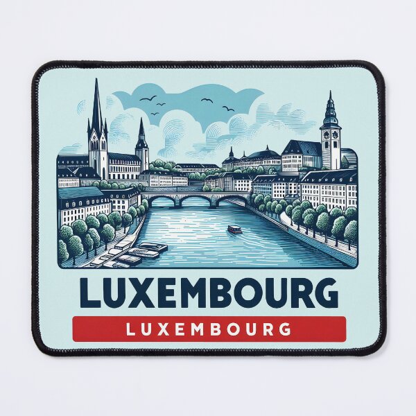 Item preview, Luxembourg Luxembourg designed and sold by WanderlustCoCo.