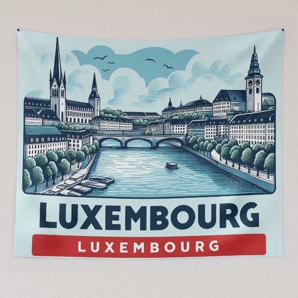 Item preview, Luxembourg Luxembourg designed and sold by WanderlustCoCo.