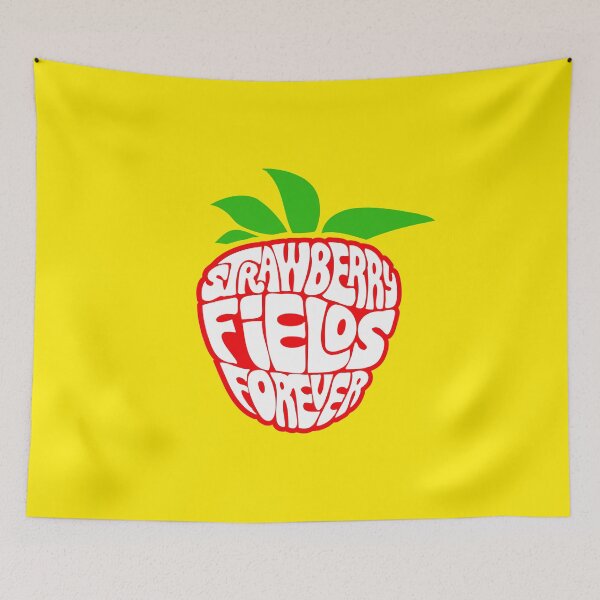 Item preview, Strawberry Fields Forever Logo designed and sold by ocusido.